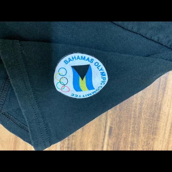 Bahamas Olympic team black t-shirt, size large - Picture 3 of 5
